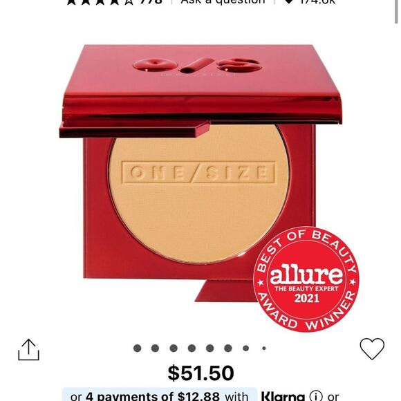 ONE/SIZE by Patrick Starrr
Turn Up The Base Versatile Powder Foundation - Picture 4 of 6